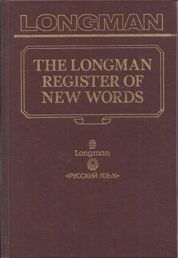 The Longman Register of New Words