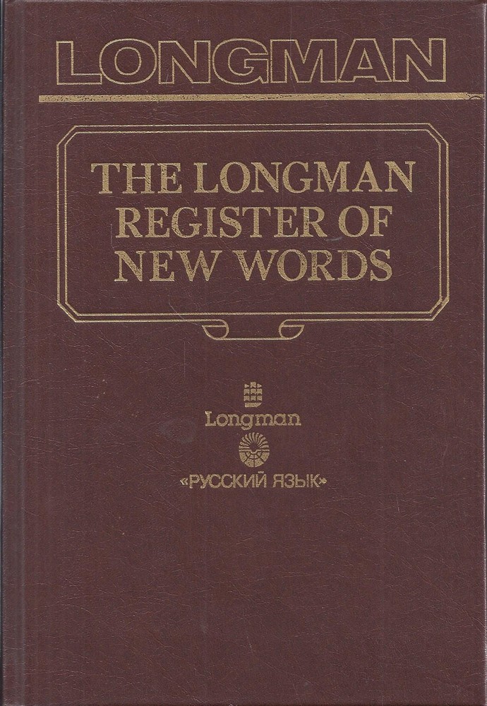 The Longman Register of New Words