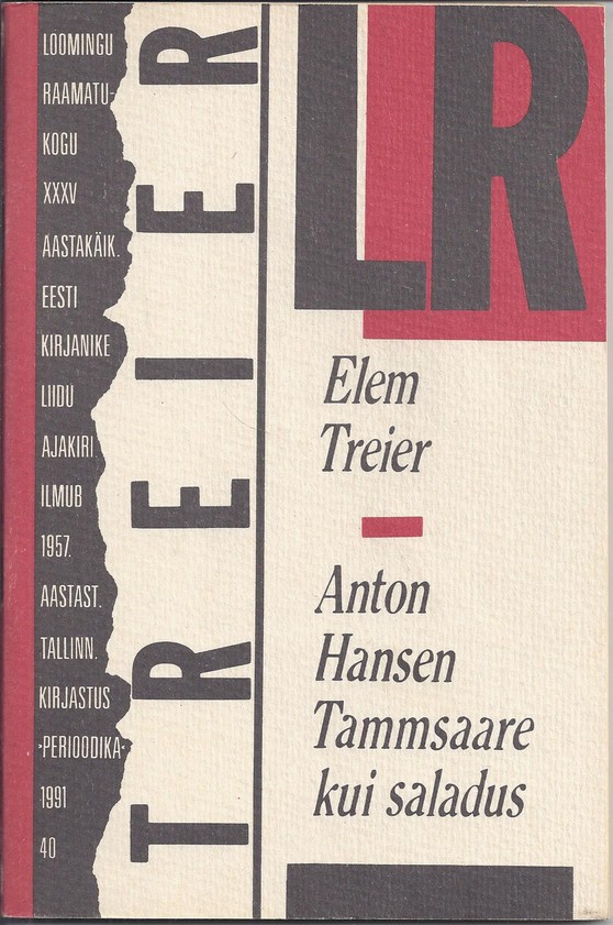 Anton Hansen Tammsaare kui saladus