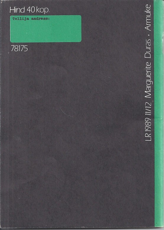 Back Cover