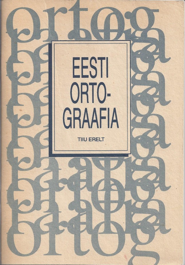 Eesti ortograafia