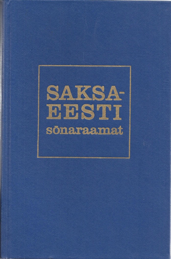Saksa-eesti sõnaraamat