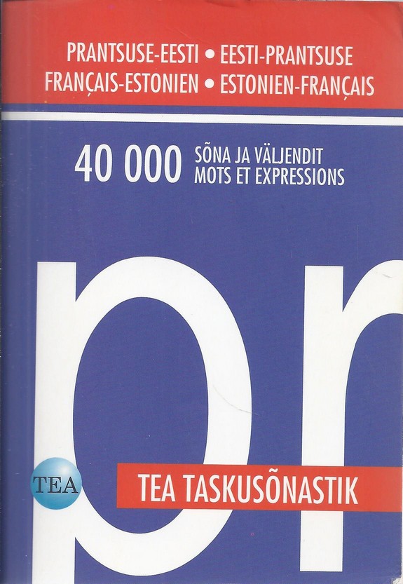 Prantsuse-eesti, eesti-prantsuse taskusõnastik
