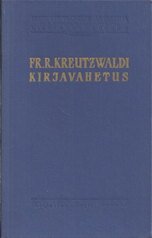 Fr. R. Kreutzwaldi kirjavahetus