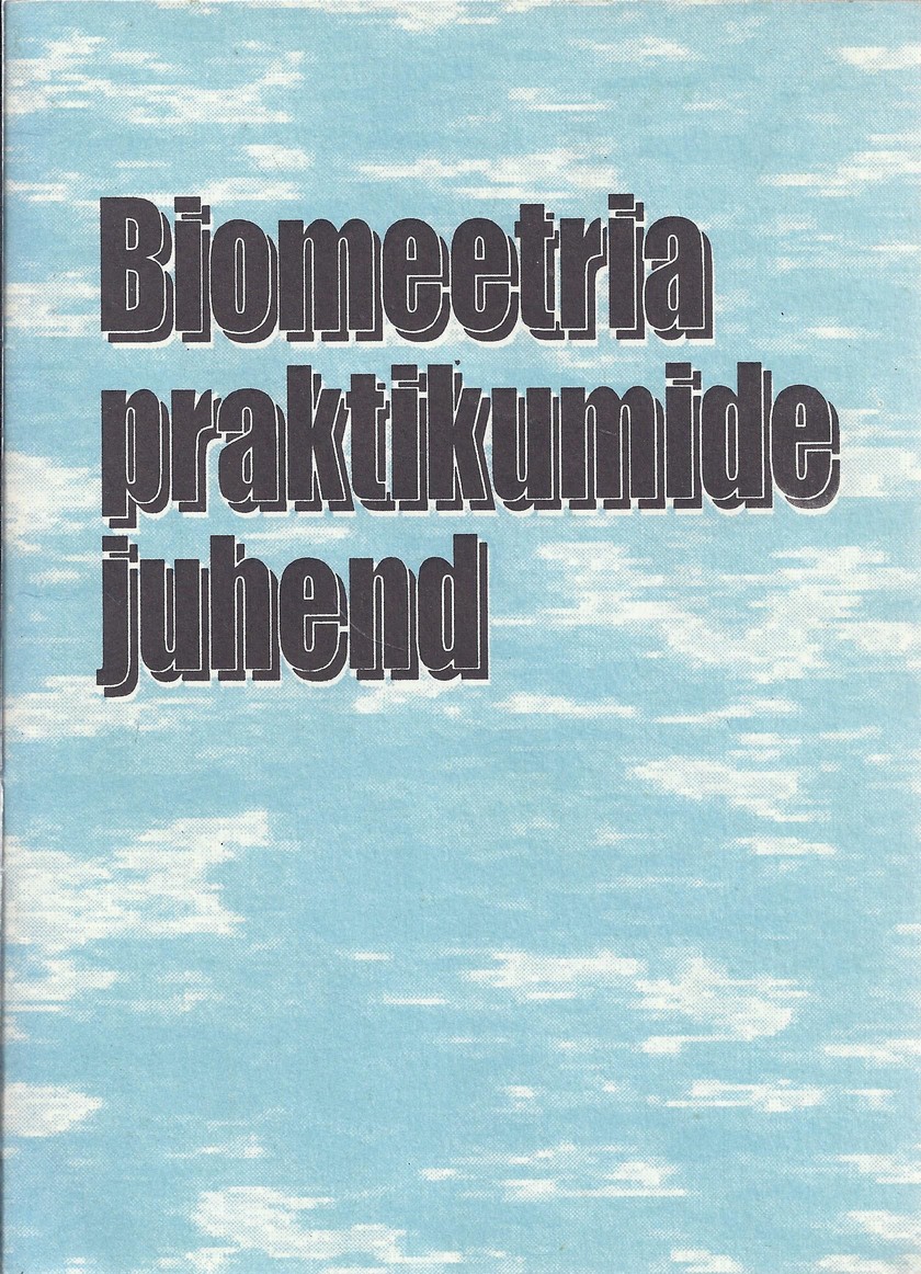 Biomeetria praktikumide juhend