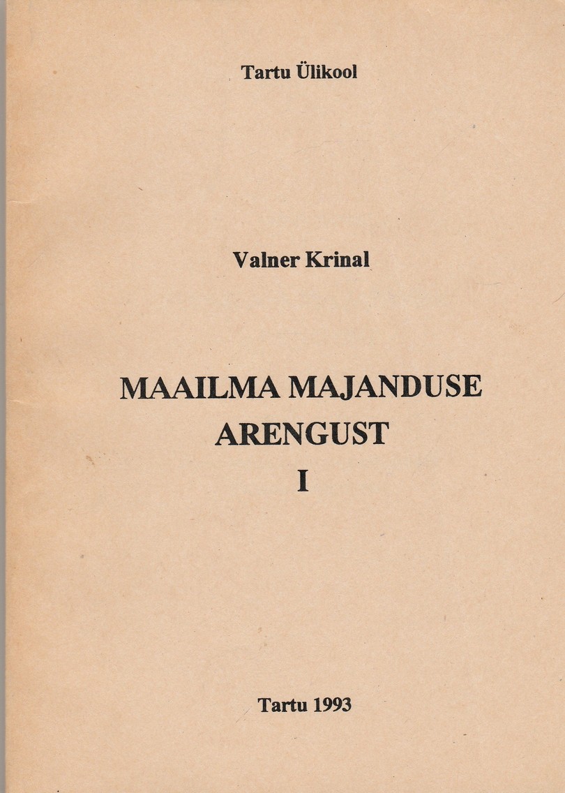 Maailma majanduse arengust