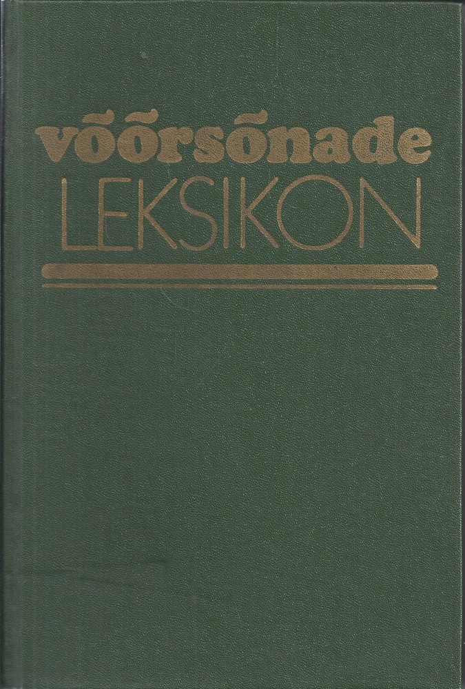 Võõrsõnade leksikon