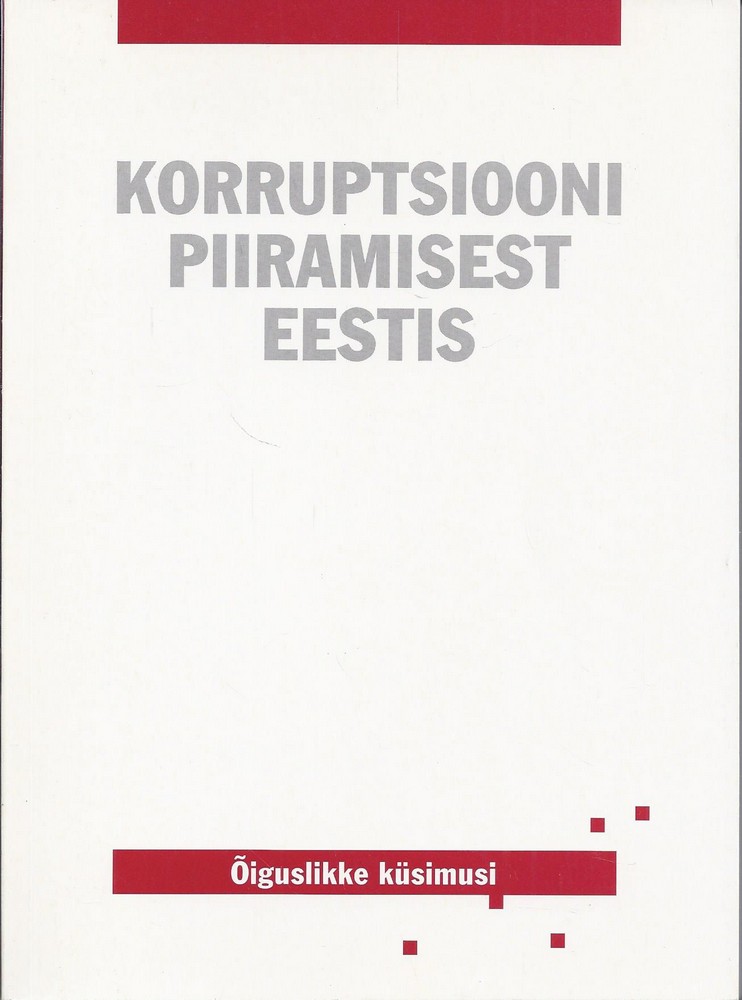 Korruptsiooni piiramisest Eestis