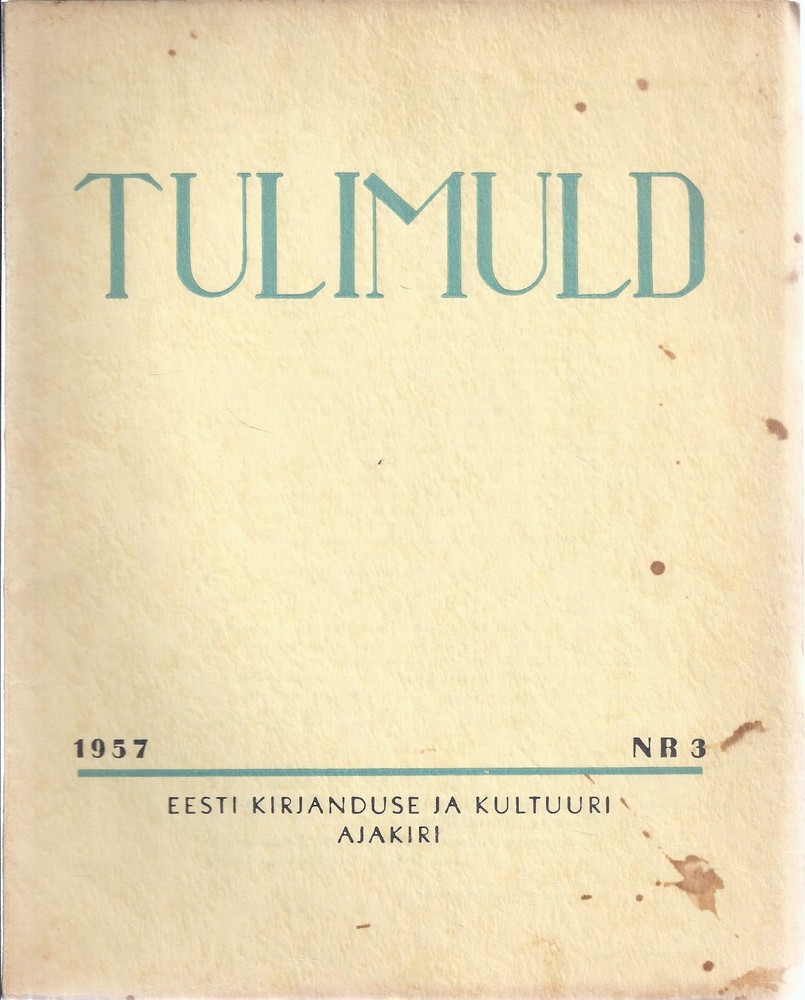 Tulimuld 1957 nr 3