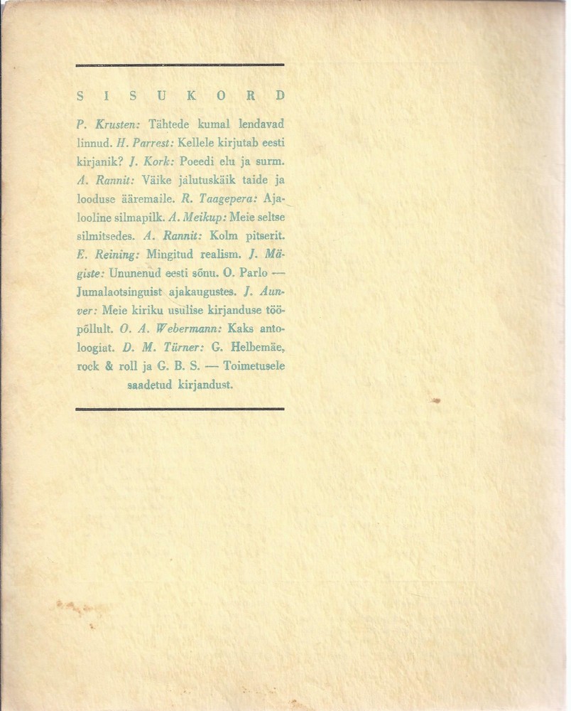 Back Cover