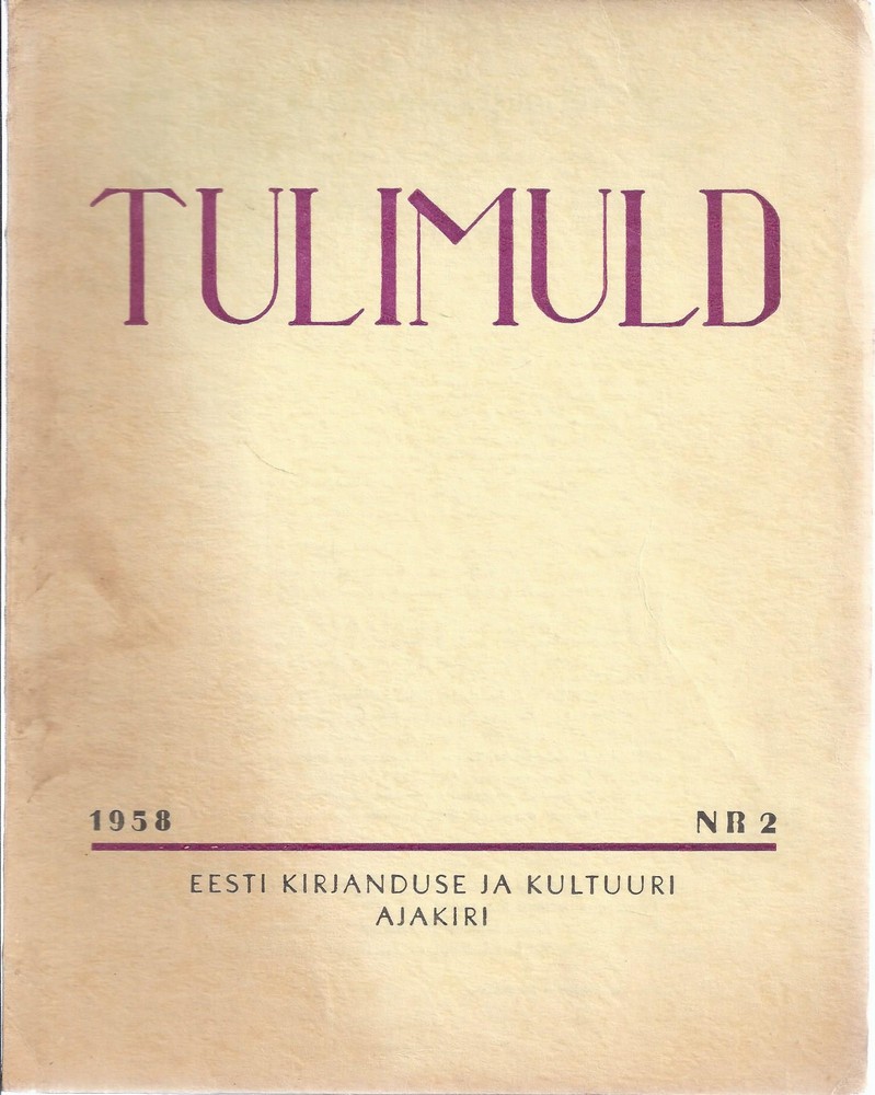 Tulimuld 1958 nr 2