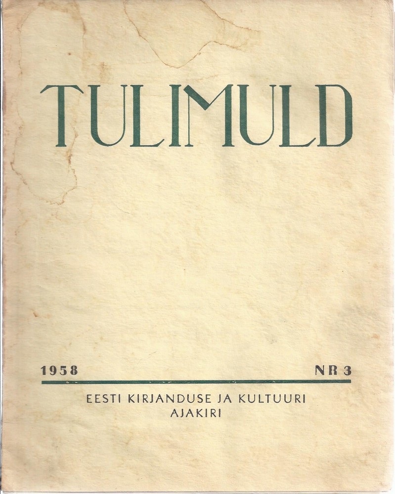 Tulimuld 1958 nr 3