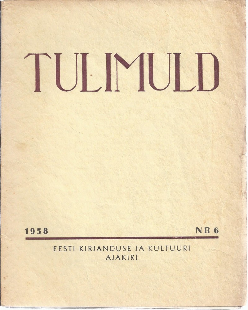 Tulimuld 1958 nr 6