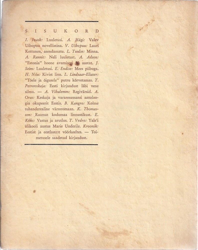 Back Cover