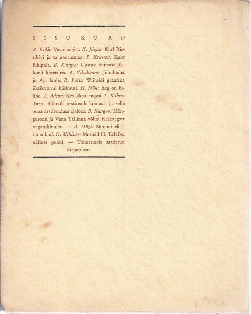 Back Cover