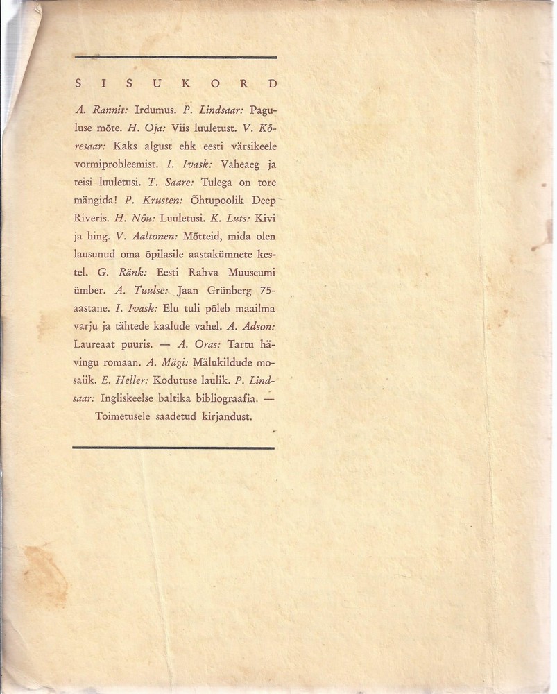 Back Cover