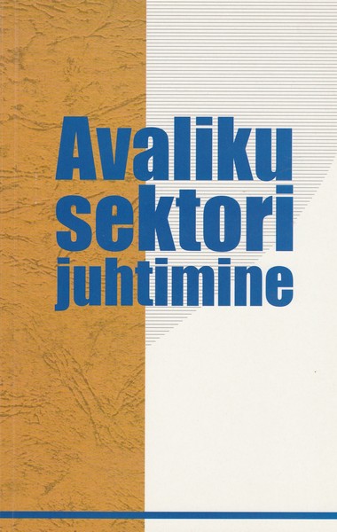 Avaliku sektori juhtimine ees