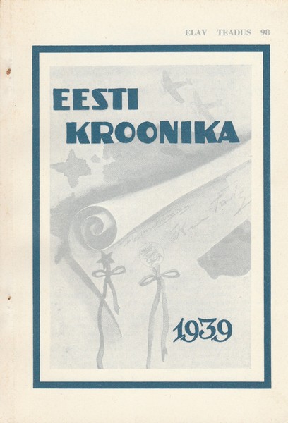 Eesti kroonika 1939 ees