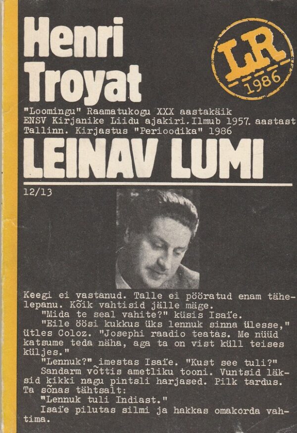 Leinav lumi