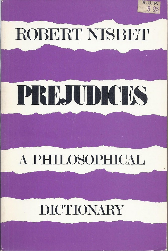 Prejudices: A Philosophical Dictionary